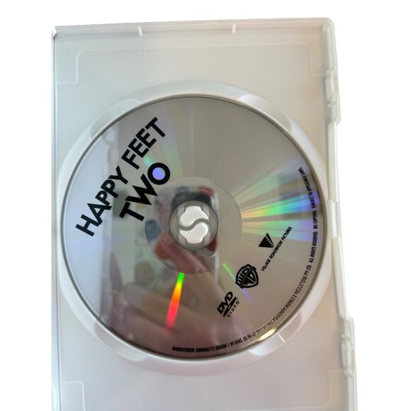 Happy Feet Two DVD 2011 Family Movie Elijah Wood Robin Williams Pre-Owned - Picture 2 of 4